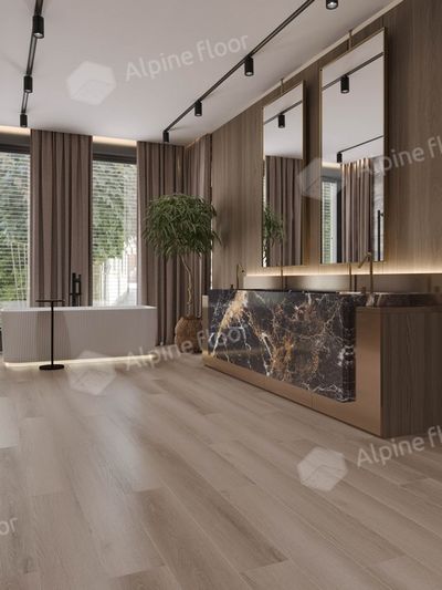 Каменно-полимерный ламинат (SPC) Alpine Floor - Титан 6 (Titan 6) Агат (ECO 28-5)