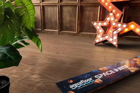 Виниловая плитка AquaFloor - Space Nuts Xl Glue AF4076NXL
