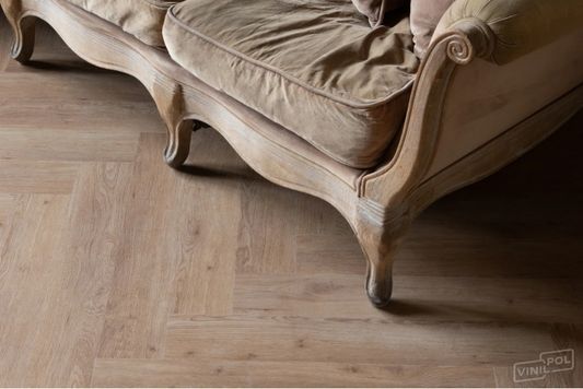 Виниловая плитка VinilPol - Herringbone Glue (LVT) Паркет Бруно (9965)