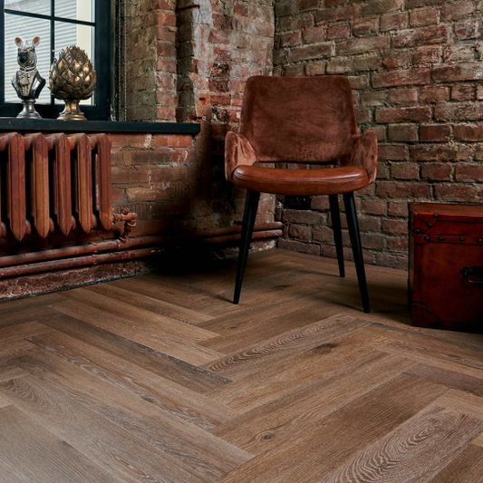 Виниловый ламинат Vinilam - Parquet Herringbone Венецианский