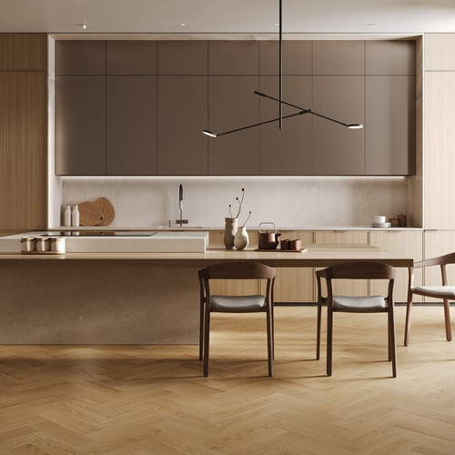 Штучный кварцевый паркет Quartz Parquet - Дуб Тоскана (44-407)