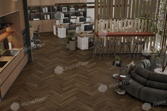 Каменно-полимерный ламинат (SPC) Alpine Floor - Титан Паркет Минос (ECO 29-4)