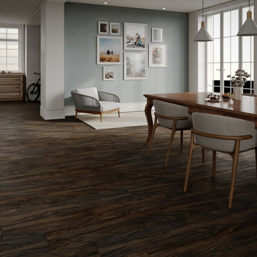 Каменно-полимерный ламинат (SPC) Art East - Stone Narrow Орех Табако (ASL 142)