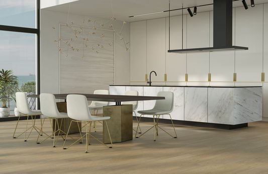 Кварцевый паркет Quartz Parquet Классик - Дуб Карельский (419 7/1,2 мм)
