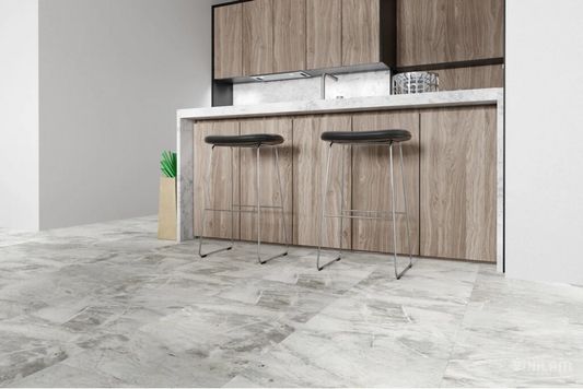 WPC ламинат Vinilam - Ceramo Stone Адриатический Серый (91901-8)