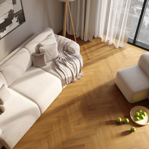 Штучный кварцевый паркет Quartz Parquet - Тик Южноамериканский (44-400-71)