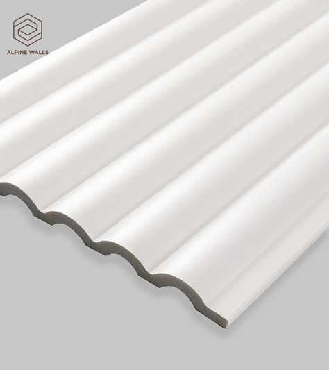 Стеновая декоративная панель Alpine Walls - LineArt ECO9741W