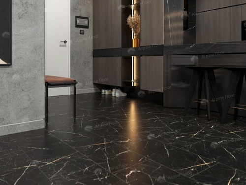 Кварц-виниловая плитка Alpine Floor - Light Stone Неро (ECO 15-21)