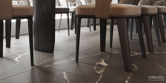 Виниловая плитка Allure Isocore - Stone Glue Эбонитовый Мрамор (88911)