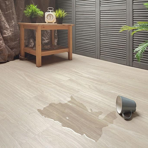 Виниловая плитка AquaFloor - Classic Glue Дуб Выбеленный