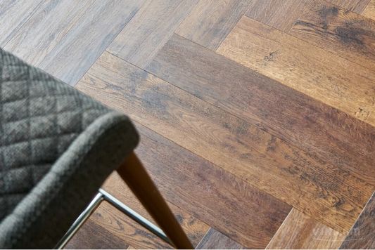 Виниловый ламинат Vinilam - Parquet Herringbone Glue Паркет Парижский (GD11155)