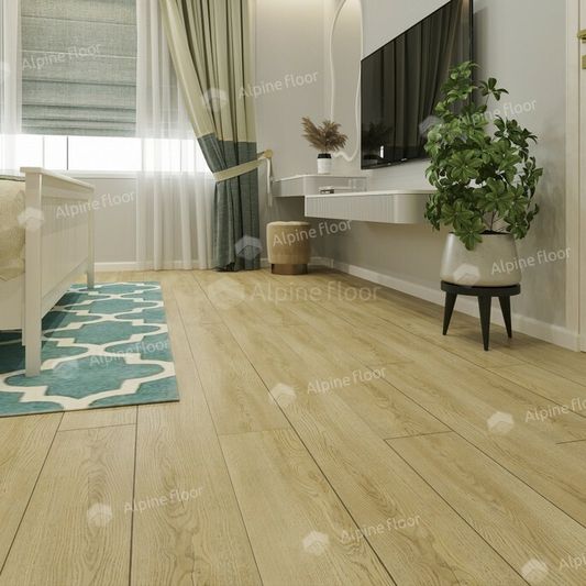 Каменно-полимерный ламинат (SPC) Alpine Floor - Classic Тисс (ECO 135-6 MC)