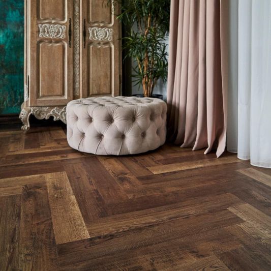 Виниловый ламинат Vinilam - Parquet Herringbone Версальский