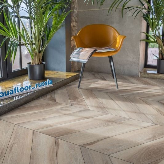 Виниловая плитка AquaFloor - Parquet Chevron Glue (AF2551PGCh)