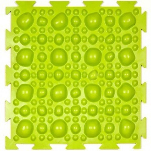 Ортопедический коврик Orto - Камни жесткие салатовые