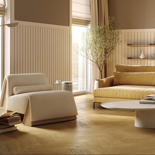 Штучный кварцевый паркет Quartz Parquet - Дуб Рейн (44-33429)