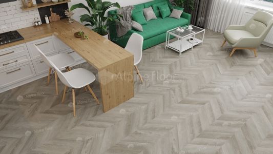 Кварц виниловая плитка Alpine Floor - Chevron LVT Дуб Фантазия (ECO 20-1)