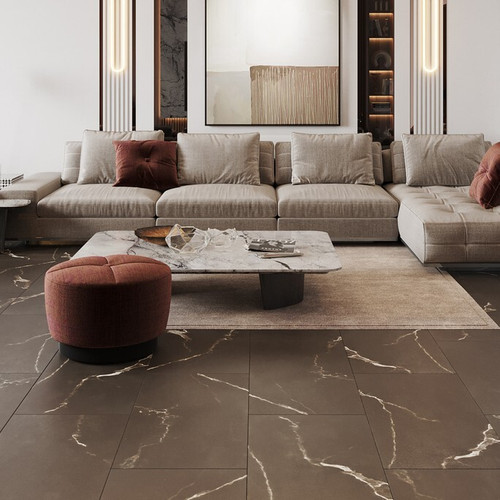 Виниловая плитка Allure Isocore - Stone Glue Эбонитовый Мрамор (88911)