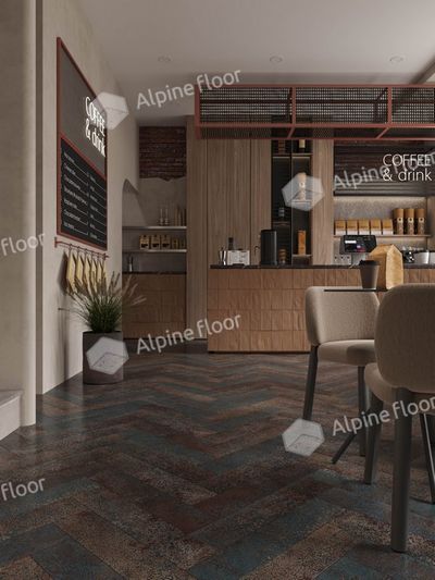Каменно-полимерный ламинат (SPC) Alpine Floor - Адамант Паркет Сирокко (ECO 31-3)