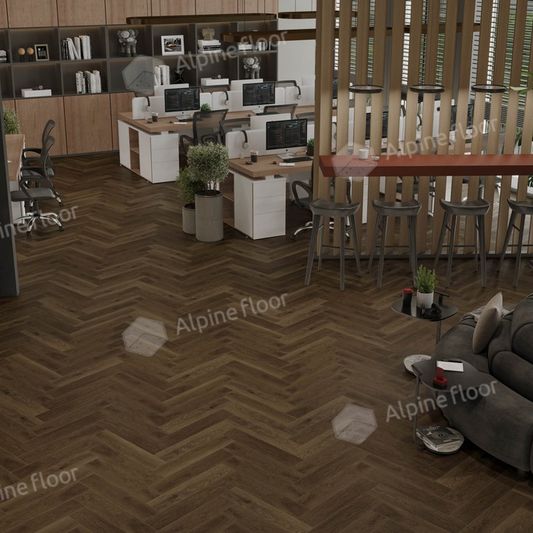 Каменно-полимерный ламинат (SPC) Alpine Floor - Титан Паркет Минос (ECO 29-4)