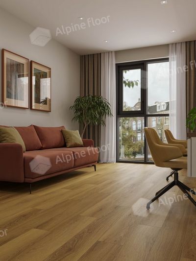 Каменно-полимерный ламинат (SPC) Alpine Floor - Титан 6 (Titan 6) Селен (ECO 28-10)