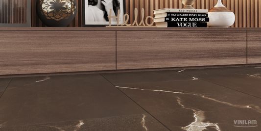 Виниловая плитка Allure Isocore - Stone Glue Эбонитовый Мрамор (88911)