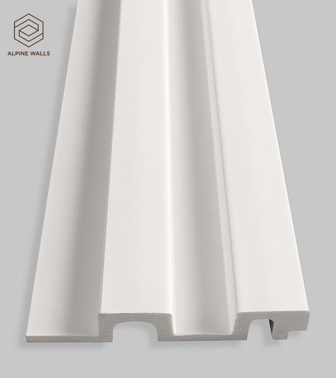 Стеновая декоративная панель Alpine Walls - LineArt ECO7401W