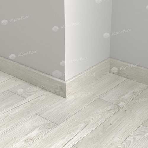 Плинтус Alpine Floor - Parquet Light Снежный (SK 13-11)