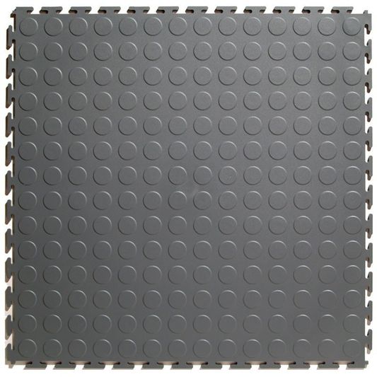 Модульное покрытие M-Tile - Hard Studded Черный | 500x500x7 мм