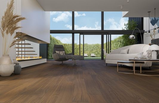 Кварцевый паркет Quartz Parquet Классик - Орех Американский (400-29 5/0,6 мм)