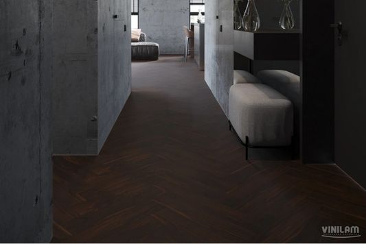 Виниловая плитка VinilPol - Herringbone Glue (LVT) Паркет Да Винчи (9977)