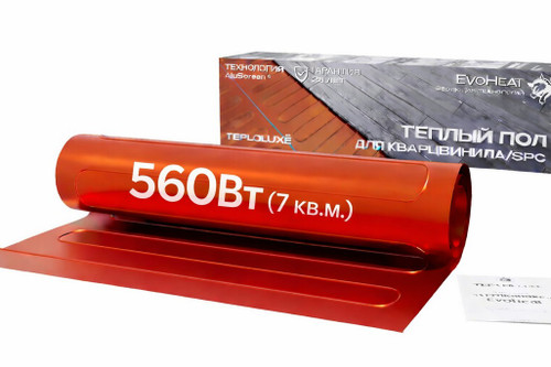 Теплый пол нагревательный мат Теплолюкс EvoHeat 560Вт (7 кв.м.)