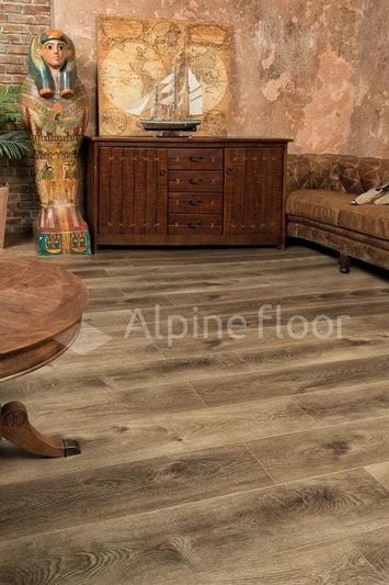 Каменно-полимерный ламинат (ABA) Alpine Floor - Premium XL Дуб коричневый (ECO 7-9)