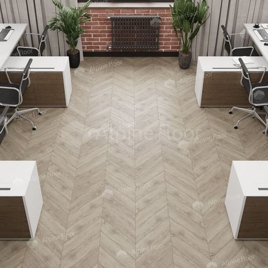 Кварц виниловая плитка Alpine Floor - Chevron LVT Карите (ECO 20-11)