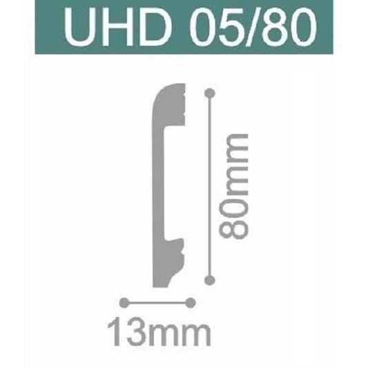 Напольный плинтус Solid - UHD 05/80 (2.4)