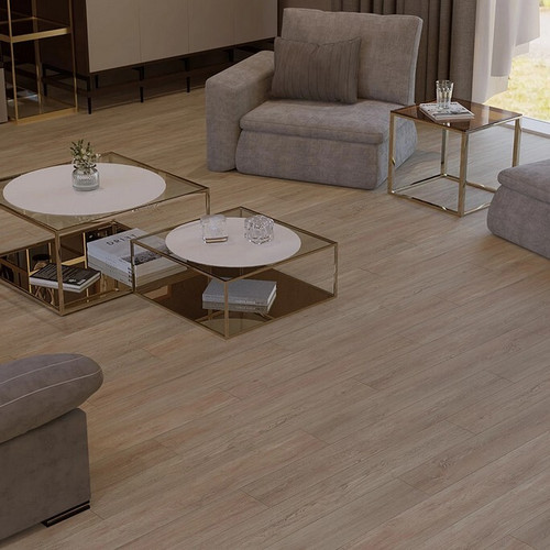 MSPC ламинат Stone Floor - Дуб Арктическое лето (K0026-18 MP)