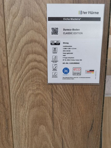 Ламинат ter Hurne - Dureco Дуб Madeira (2812)