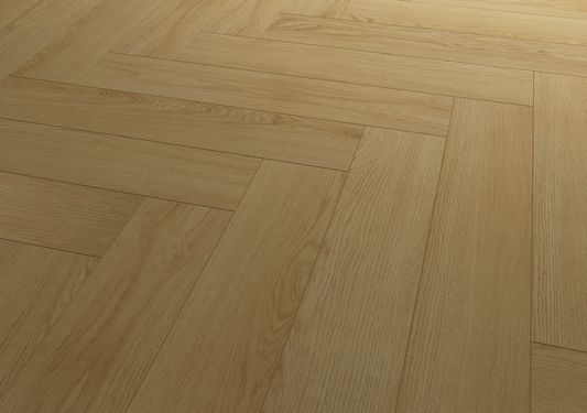 Каменно-полимерный ламинат (SPC) My Step Aqua Herringbone Cork - (EWH-7097)