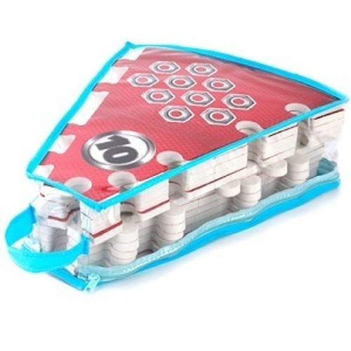 Мягкий детский коврик-пазл - Тачки Disney | Круглый (21 сегмент)