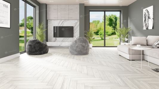 Кварц виниловая плитка Alpine Floor - Parquet LVT Дуб Арктик (ECO 16-4)