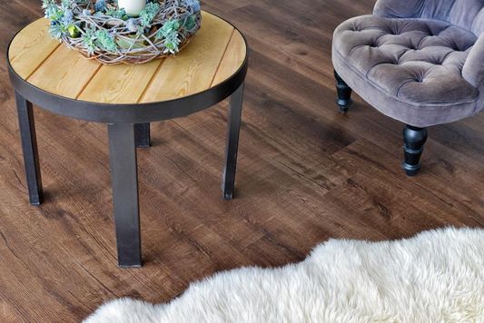 Каменно-полимерный ламинат (SPC) Alpine Floor - Real Wood Дуб Мокка
