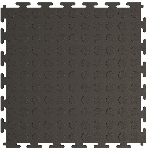 Модульное покрытие Akro-P - Akro-Coin чёрный 250-250-5