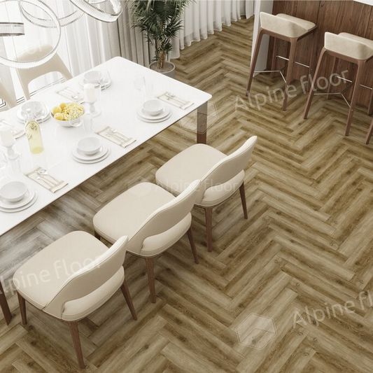 Ламинат Alpine Floor - Herringbone 8 Дуб Марсель (LF102-09)