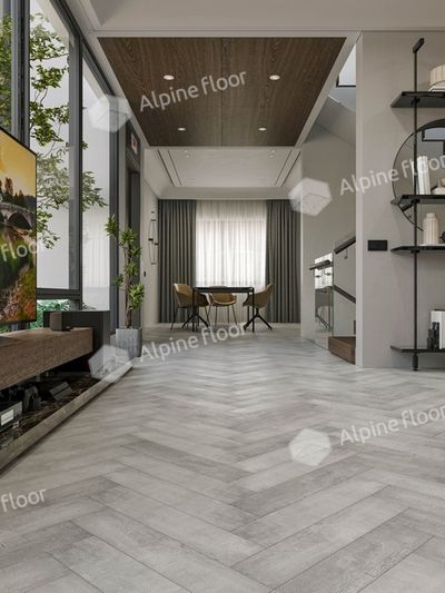 Каменно-полимерный ламинат (SPC) Alpine Floor - Адамант Паркет Корноулл (ECO 31-8)