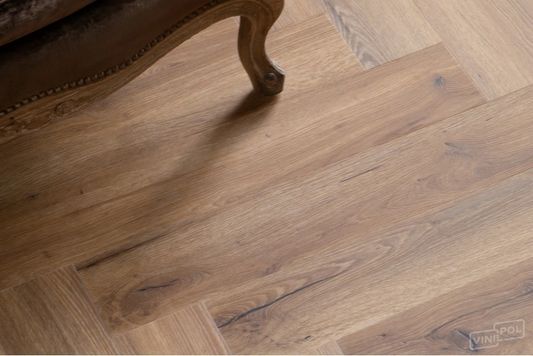 Виниловая плитка VinilPol - Herringbone Glue (LVT) Паркет Франческо (9933)