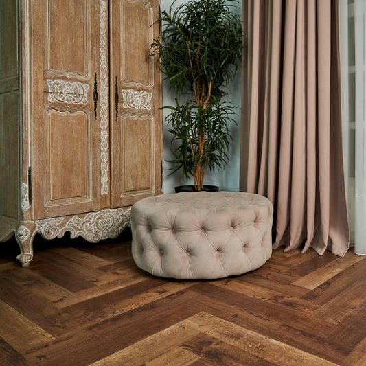 Виниловый ламинат Vinilam - Parquet Herringbone Версальский