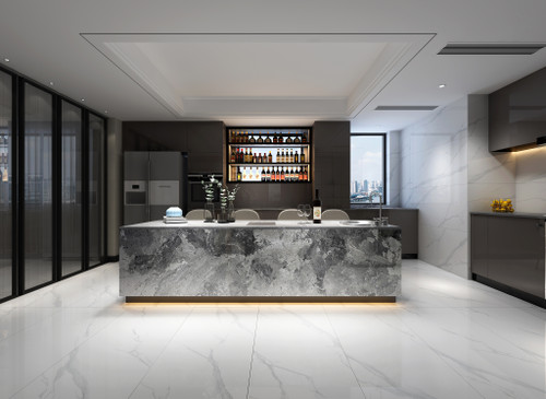 Керамогранит NTT9106 Statuario 60 x 120 Полированный