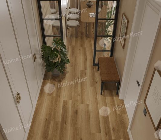 Каменно-полимерный ламинат (SPC) Alpine Floor - Титан 6 (Titan 6) Циркон (ECO 28-2)
