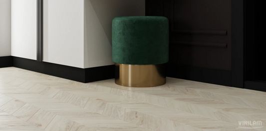 Виниловый ламинат Vinilam - Parquet Chevron Шеврон Бриссак (RI4777CL7-2.5)