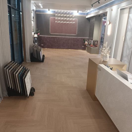 Кварц-виниловая плитка My Step Aqua LVT Елка - Дуб Вета (MSAG06)